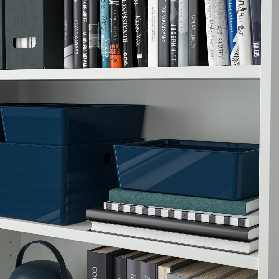 [IKEA/イケア/通販]KUGGIS クッギス ふた, ブラックブルー, 18x26 cm[A](70610192) |  | 03