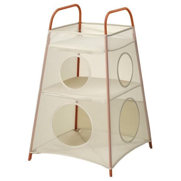 [IKEA/イケア/通販]TIGERFINK ティゲルフィンク収納 仕切り付き, ベージュ/オレンジ[CB](70614642) | 