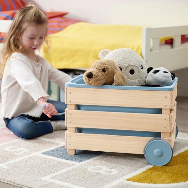 [IKEA/イケア/通販]FLISAT フリサットおもちゃ収納 キャスター付き,38x43x29 cm[C](70620129) |  | 03