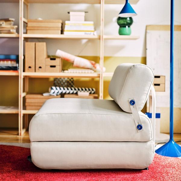 [IKEA/イケア/通販]IKEA PS 2026 チェアベッド, スキフテボー ライトグレーベージュ[K](70620370) |  | 01