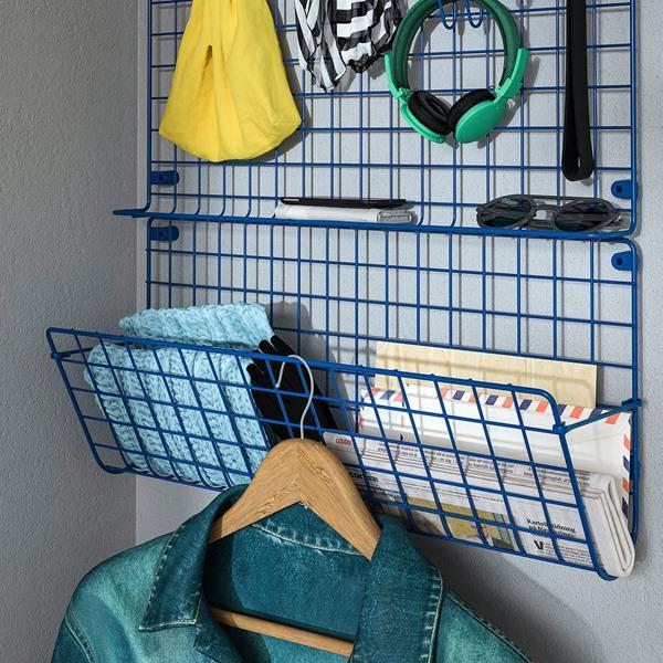 [IKEA/イケア/通販]GREJIG グレイグウォールポケット, ブルー,58x17x28 cm[D](70633495) |  | 02