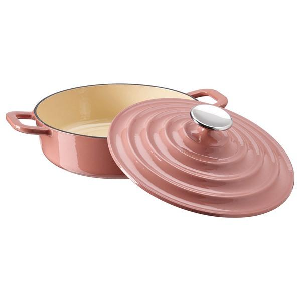 [IKEA/イケア/通販]VARDAGEN ヴァルダーゲン鍋 ふた付き, 鋳物ホーロー ライトピンク,2.5 l[B](70650362) | 