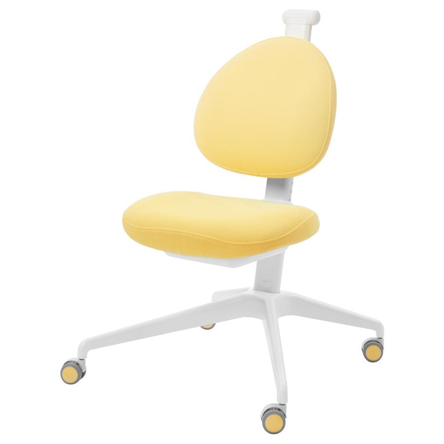[IKEA/イケア/通販]BERGLARKA ベリレルカ / DAGNAR ダグナール デスク＆チェア, バーチ無垢材/イエロー, 120x70 cm[3](79488677) |  | 01