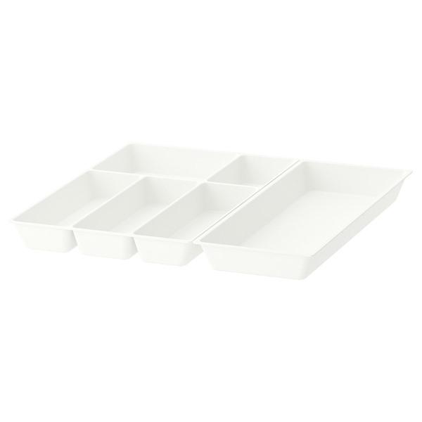 [IKEA/イケア/通販]UPPDATERA ウップダテラ カトラリートレイ/キッチンツール用トレイ, ホワイト, 52x50 cm[CB](79500797) | 