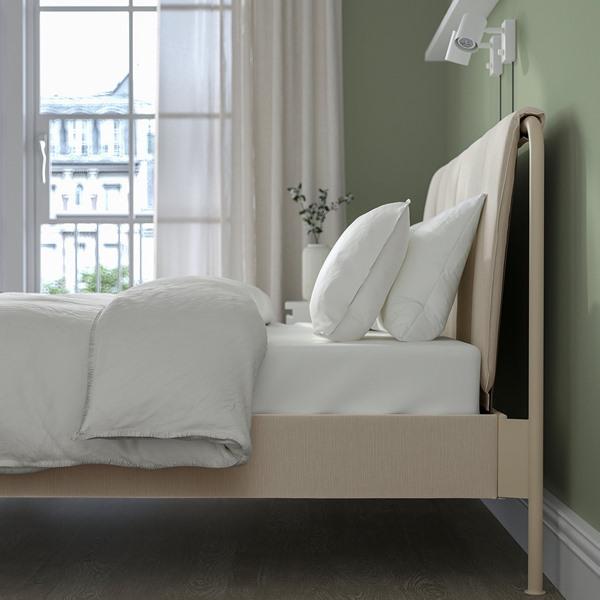 [IKEA/イケア/通販]TALLASEN テルオーセンファブリックベッドフレーム, ク-ルスタ ライトベージュ/ル……[4](79514742) |  | 03