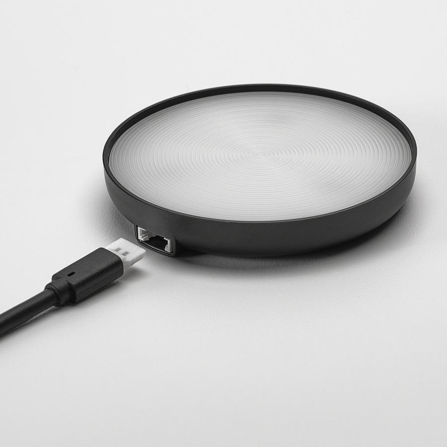 [IKEA/イケア/通販]BLALIDEN ブローリーデン / STRIMSAV ストリムセーブ ガラス扉キャビネット 照明付き, ブラック[AI](79522940) |  | 03