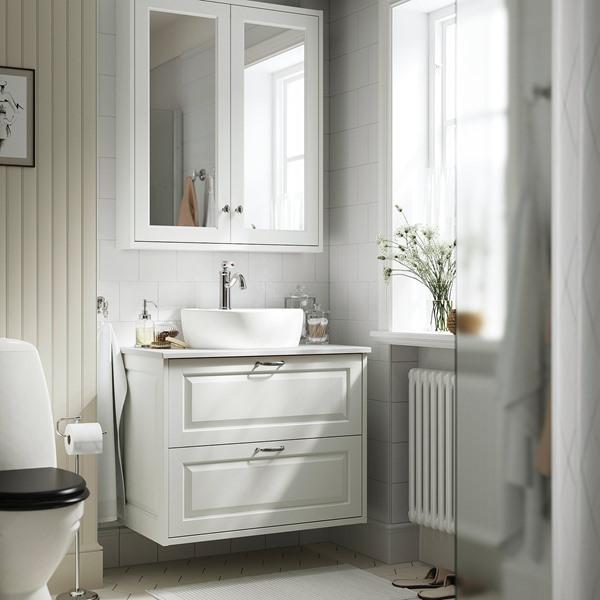 [IKEA/イケア/通販]TANNFORSEN テンフォルセン / TORNVIKEN トールンヴィーケン洗面台 引き出し付き/洗面……[5](79526797) |  | 01