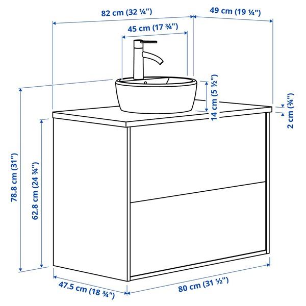 [IKEA/イケア/通販]TANNFORSEN テンフォルセン / TORNVIKEN トールンヴィーケン洗面台 引き出し付き/洗面……[5](79526797) |  | 05
