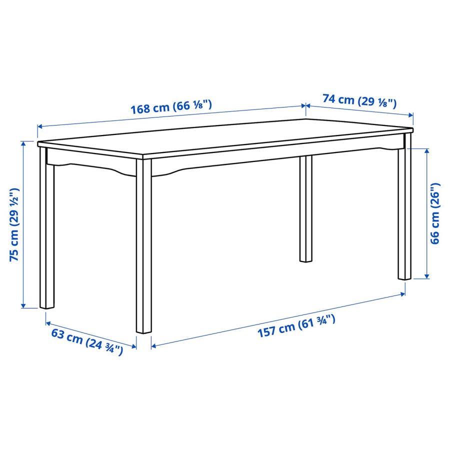 [IKEA/イケア/通販]HAUGA ハウガ / HAUGA ハウガ テーブル＆チェア6脚, グレー/グレー, 168x74 cm[8](79575146) |  | 06