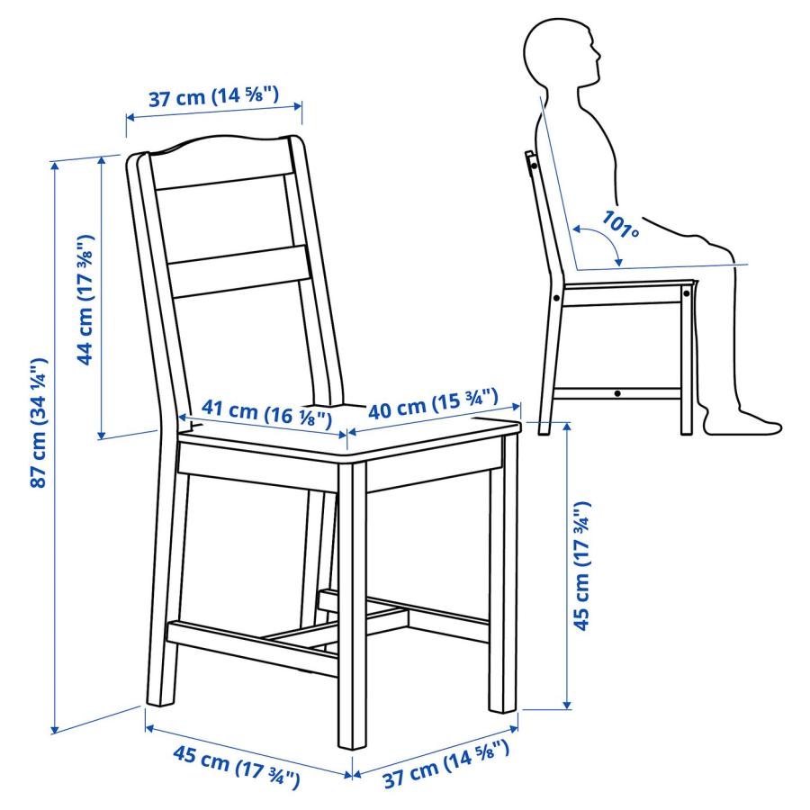[IKEA/イケア/通販]HAUGA ハウガ / HAUGA ハウガ テーブル＆チェア6脚, グレー/グレー, 168x74 cm[8](79575146) |  | 07