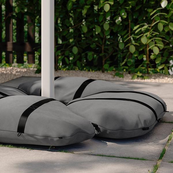 [IKEA/イケア/通販]HOGON ホーゴーン / IGGON イッゴーンハンギングパラソル ベース付き, グレー/ダー……[IB](79577541) |  | 03