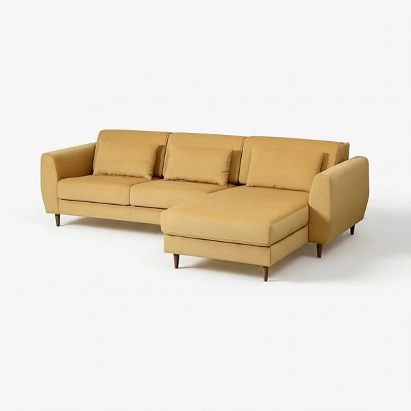 [IKEA/イケア/通販]SLATORP スラトルプ3人掛けソファ 寝椅子付き, ハーケボ イエローブラウン[3](79577579) | 