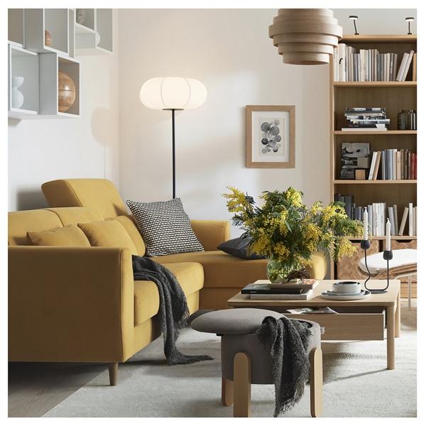 [IKEA/イケア/通販]SLATORP スラトルプ3人掛けソファ 寝椅子付き, ハーケボ イエローブラウン[3](79577579) |  | 02
