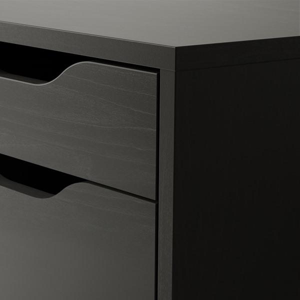 [IKEA/イケア/通販]ALEX アレクス引き出しユニット キャスター付き, ブラックブラウン/ブラック,36x50 cm[DA](79582670) |  | 06