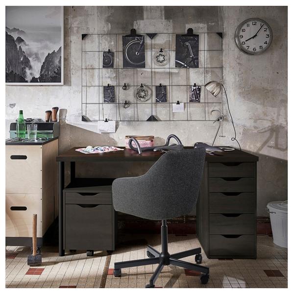 [IKEA/イケア/通販]ALEX アレクス引き出しユニット キャスター付き, ブラックブラウン/ブラック,36x50 cm[DA](79582670) |  | 08
