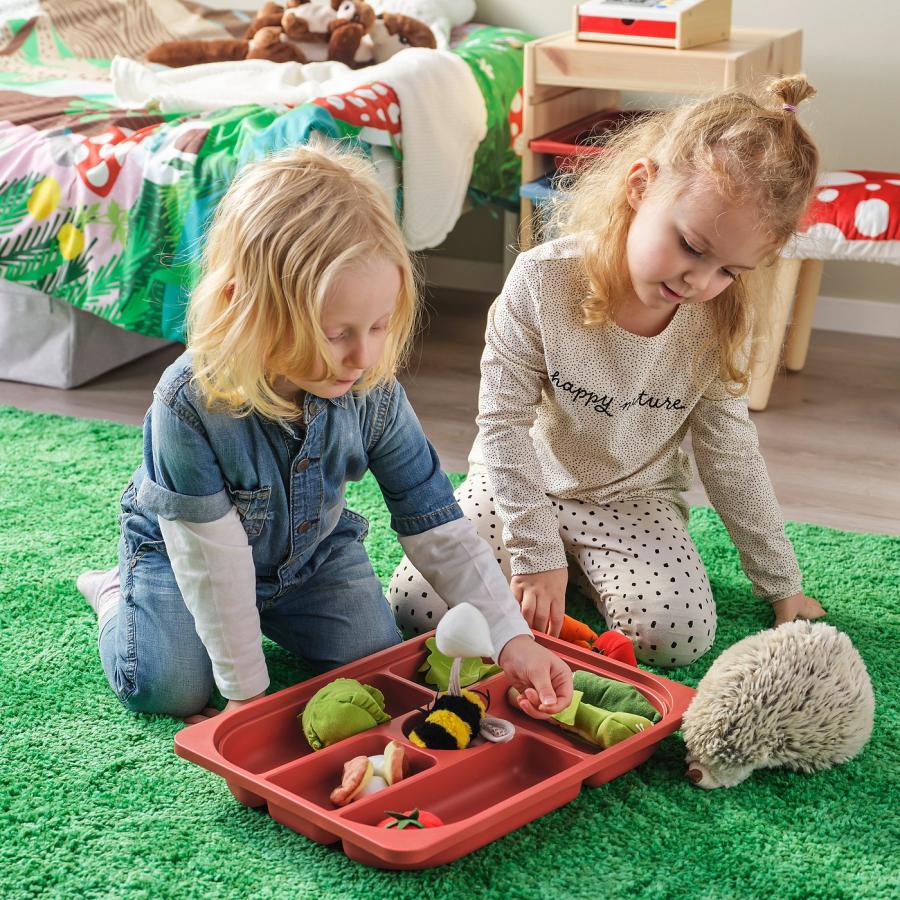 [IKEA/イケア/通販]TROFAST トロファスト 収納コンビネーション ボックス/トレイ付, ライトホワイトステインパイン レッド/ホワイト, 32x44x53 cm[5](79602017) |  | 02