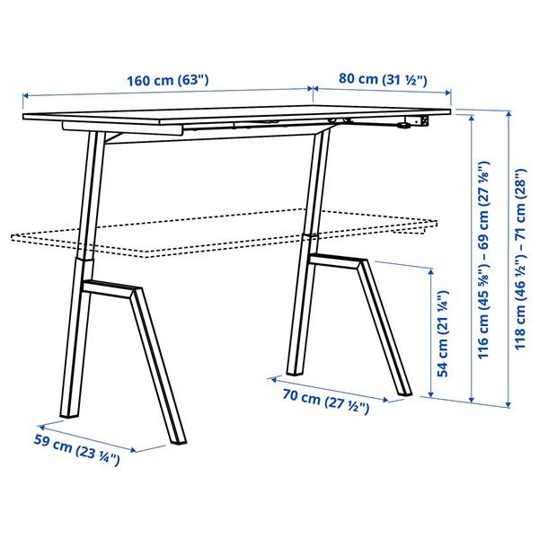 [IKEA/イケア/通販]TROTTEN トロッテンデスク 昇降式, 100V/ホワイト,160x80 cm[KF](79621902) |  | 02