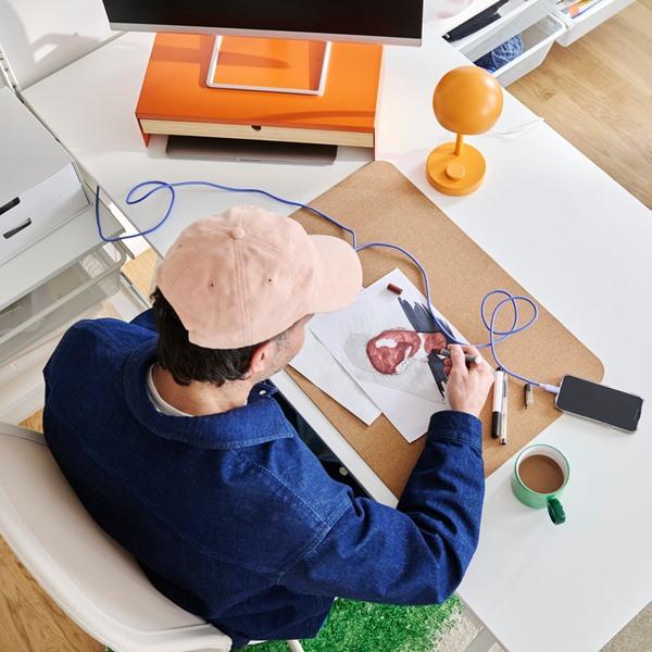 [IKEA/イケア/通販]TROTTEN トロッテンデスク 昇降式, 100V/ホワイト,160x80 cm[KF](79621902) |  | 06