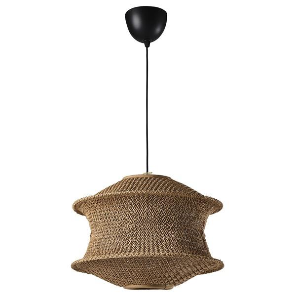 [IKEA/イケア/通販]BLASTANG ブローストング / HAVSDJUP ハーヴスユープペンダントランプ, ベージュ/ブラック,45 cm[DD](79623755) | 