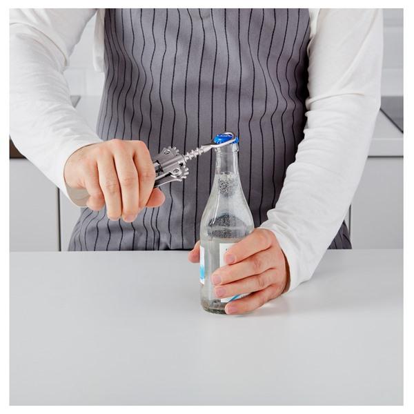 【IKEA/イケア/通販】IDEALISK イディアーリスク コルク抜き, シルバーカラー/マット[A](80174459) |  | 02