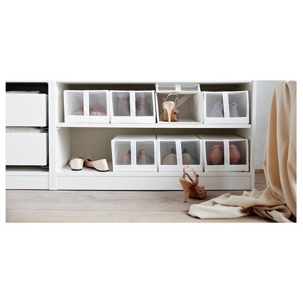 【IKEA/イケア/通販】SKUBB スクッブ シューズボックス, ホワイト[C](80186396) |  | 03
