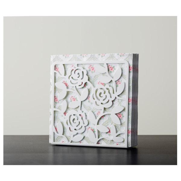 【IKEA/イケア/通販】LIKSIDIG リクシーディグ ナプキンホルダー, ホワイト[A](80215718) |  | 02