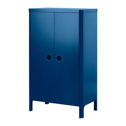 IKEA/イケア BUSUNGE ワードローブ, ミディアムブルー | 