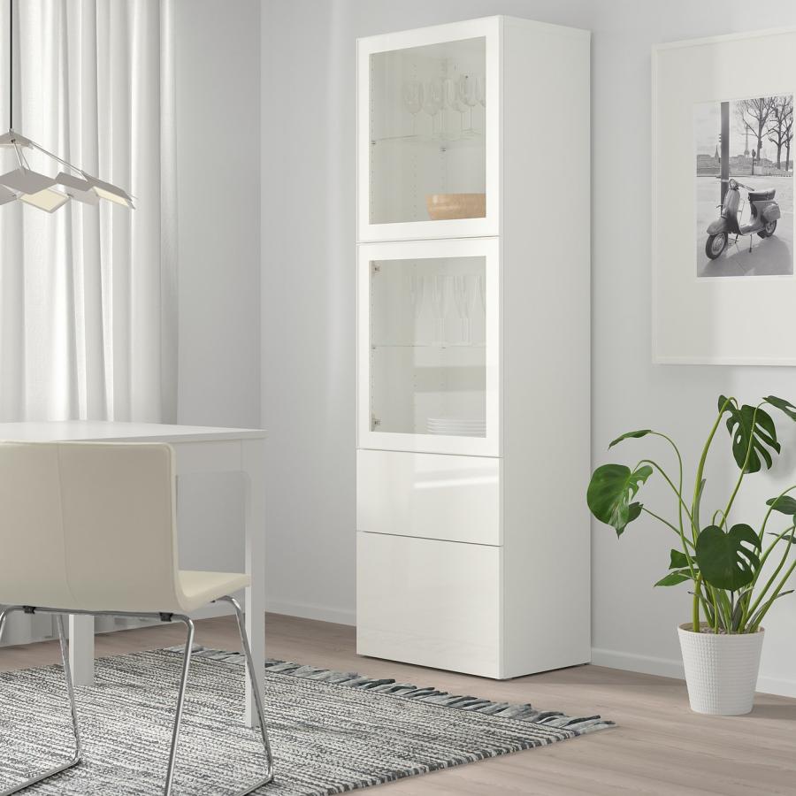 [IKEA/イケア/通販]BESTA ベストー フレーム, ホワイト, 60x40x192 cm[K](80245843) |  | 01