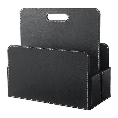 IKEA/イケア RISSLA マガジンファイル, ブラック | 