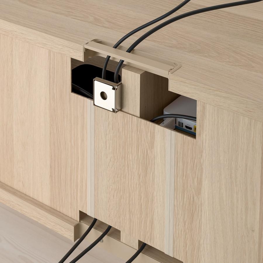 [IKEA/イケア/通販]BESTA ベストー テレビ台, ホワイトステインオーク調, 120x40x38 cm[H](80294857) |  | 01