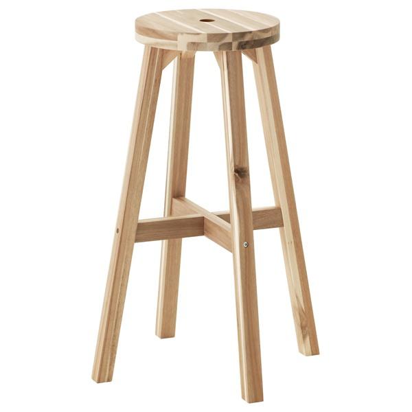 【IKEA/イケア/通販】SKOGSTA スコグスタ バースツール, アカシア材[D](80305479) | 
