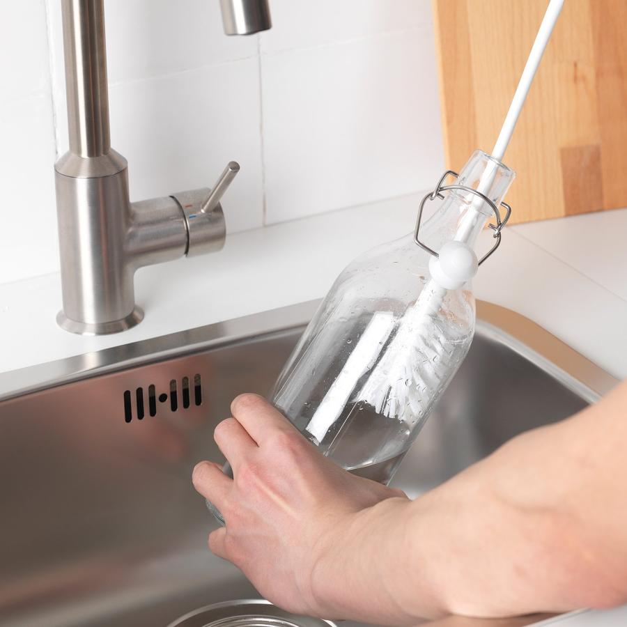 [IKEA/イケア/通販]MEDELVAG メーデルヴォーグ ボトルブラシ, ホワイト[A](80318943) |  | 01