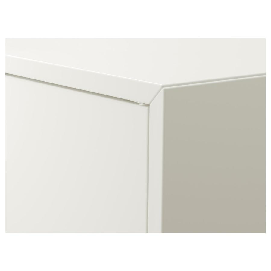 H*e様 ホワイト二重扉キャビネット IKEA/イケア/通販]EKET エーケト キャビネット 扉2/棚板1付き