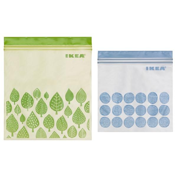 [IKEA/イケア/通販]ISTAD イースタード フリーザーバッグ, アソートサイズ/アソートカラー, 2.5/1.2 l[A](80340411) | 