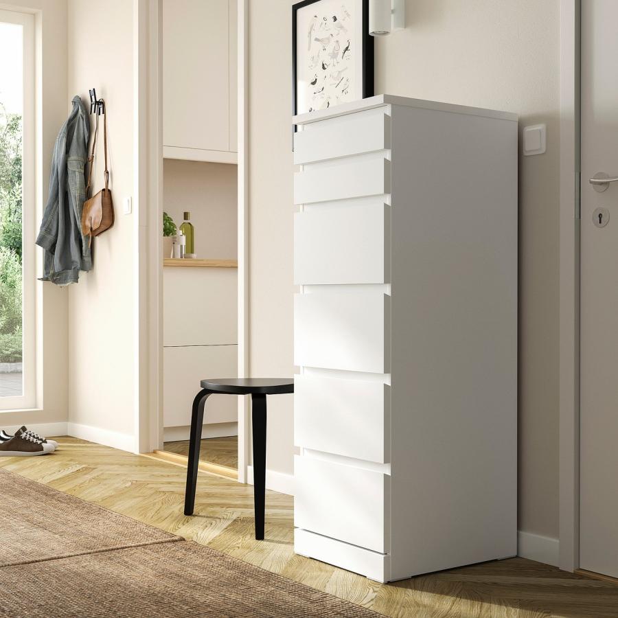 IKEA　マルム　チェスト　衣装収納棚 IKEA/イケア/通販]MALM マルム チェスト（引き出し×6）, ホワイト