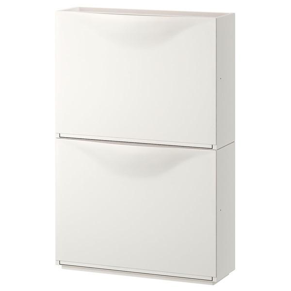 【IKEA/イケア/通販】TRONES トローネス シューズキャビネット/収納, ホワイト[E](80397308) | 