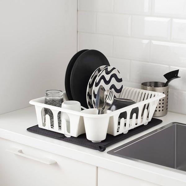 [IKEA/イケア/通販]NYSKOLJD ニーショリド食器用水切りマット, ダークグレー,44x36 cm[C](80451055) |  | 03