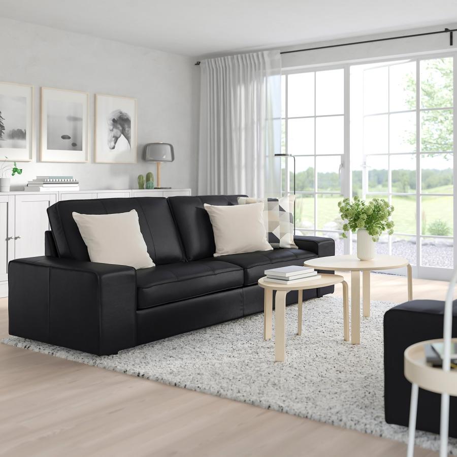 [IKEA/イケア/通販]KIVIK シーヴィク 3人掛けソファ， グラン/ボームスタード ブラック[D](80519526)_1