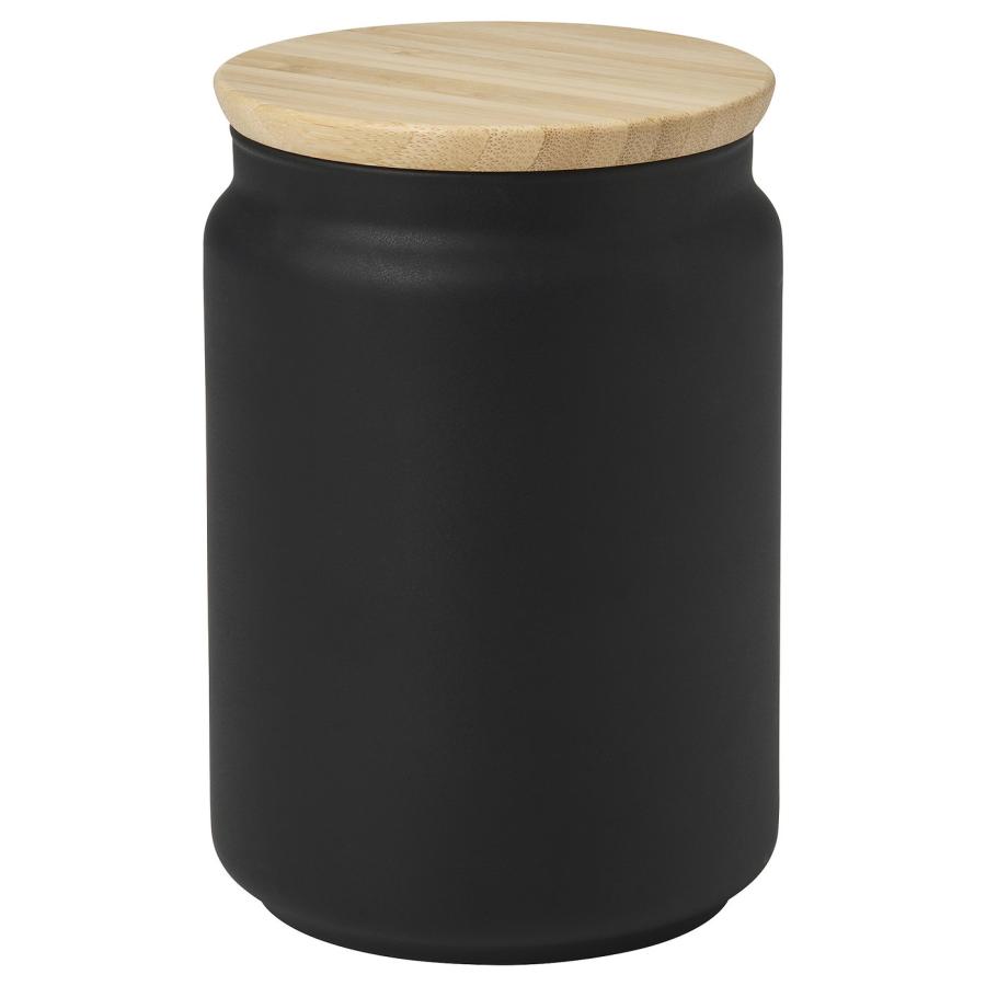 [IKEA/イケア/通販]EKLATERA エクラテーラ ふた付き容器, ブラック, 1 l[A](80525829) | 