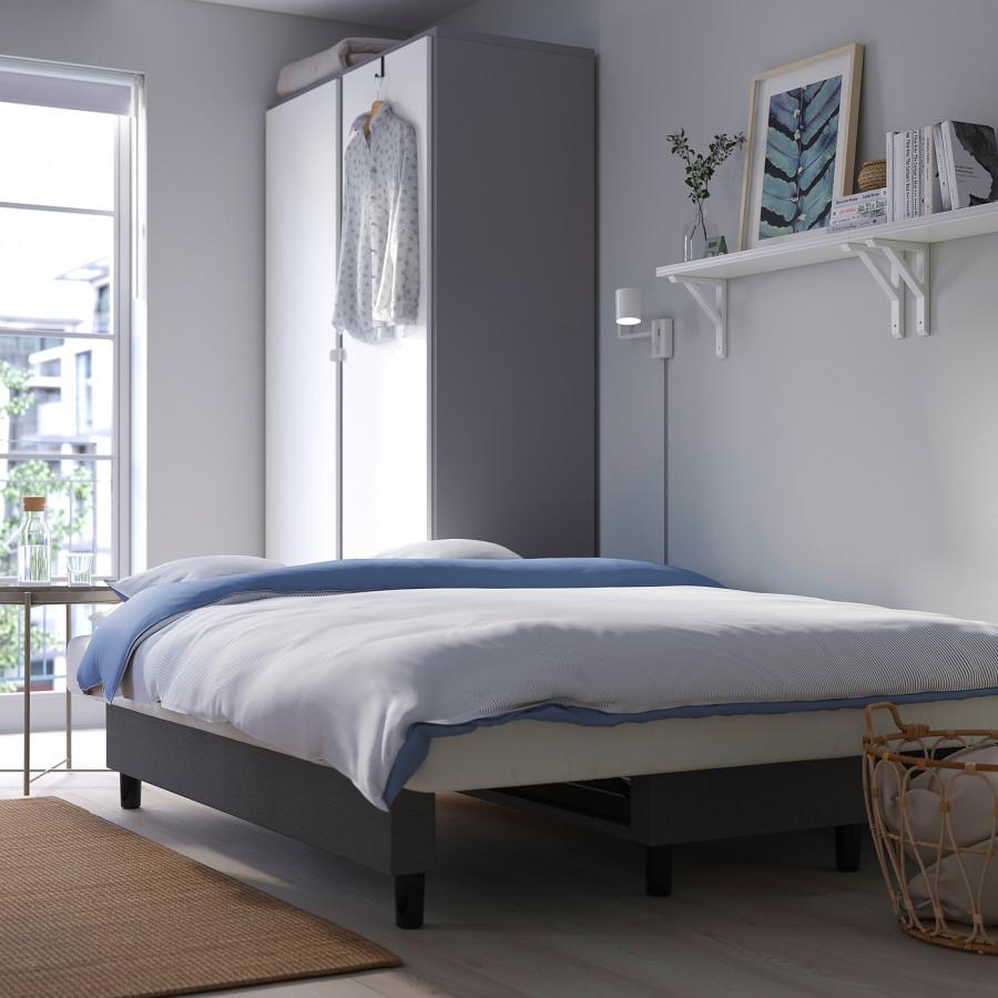 [IKEA/イケア/通販]ALVDALEN エルヴダレン 3人掛けソファベッド, クニーサ ダークグレー[L](80530642) |  | 02