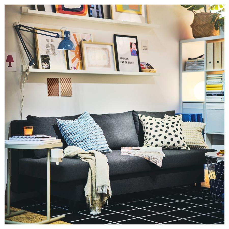 [IKEA/イケア/通販]ALVDALEN エルヴダレン 3人掛けソファベッド, クニーサ ダークグレー[L](80530642) |  | 05