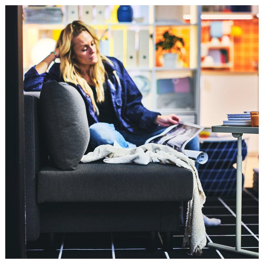 [IKEA/イケア/通販]ALVDALEN エルヴダレン 3人掛けソファベッド, クニーサ ダークグレー[L](80530642) |  | 06