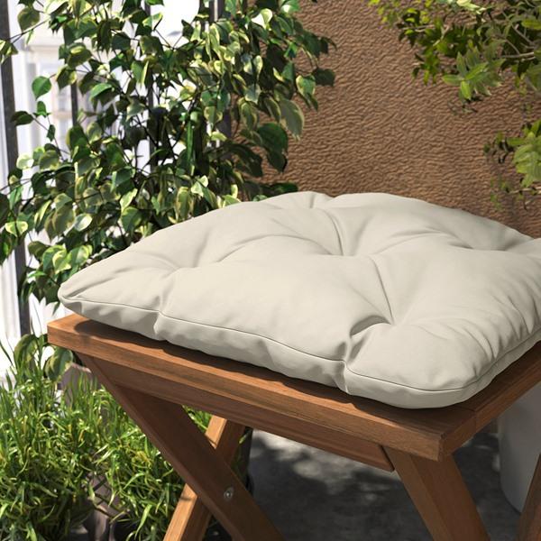 [IKEA/イケア/通販]KUDDARNA クッダルナシートクッション 屋外用, ライトグレーベージュ,36x32 cm[C](80547223) |  | 02