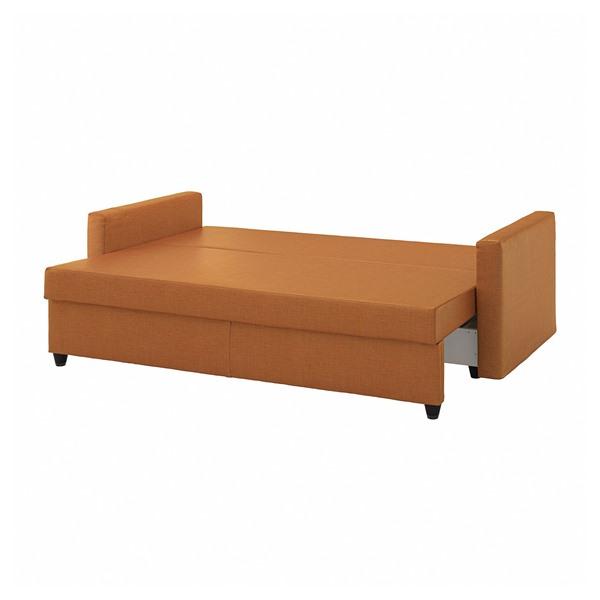[IKEA/イケア/通販]FRIHETEN フリーヘーテン3人掛けソファベッド, ファーリンゲ ブラウンオレンジ[LL](80551229) |  | 01