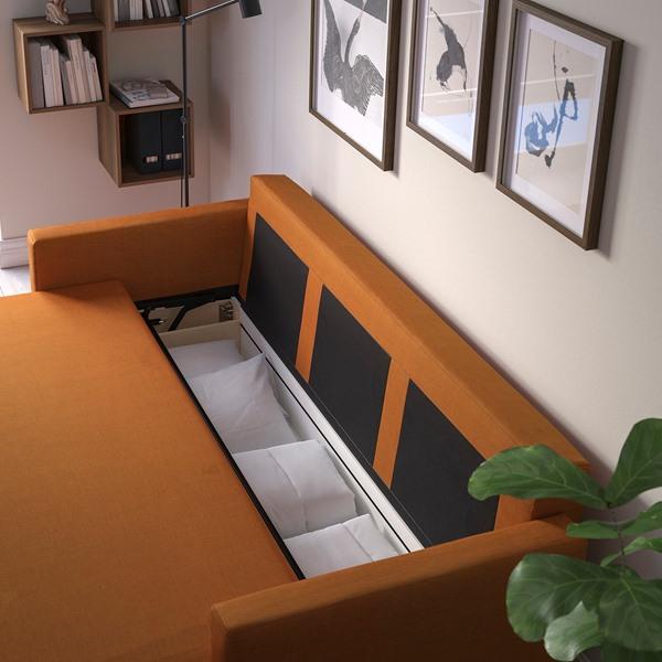 [IKEA/イケア/通販]FRIHETEN フリーヘーテン3人掛けソファベッド, ファーリンゲ ブラウンオレンジ[LL](80551229) |  | 04