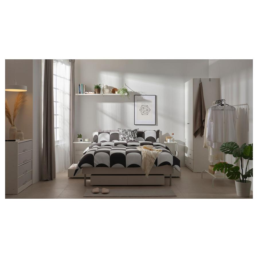 [IKEA/イケア/通販]BRUKSVARA ブルクスヴァーラ サイドテーブル, ホワイト, 42x30 cm[D](80556062) |  | 03