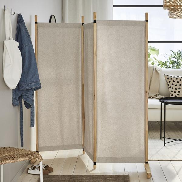 [IKEA/イケア/通販]GLAMBERGET グラムベルゲットルームディバイダー, パイン材/カートルプ ベージュ,15……[G](80564745) |  | 01