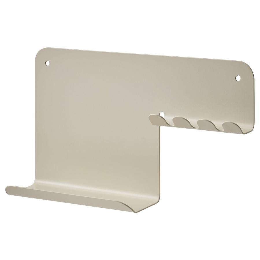[IKEA/イケア/通販]HAVREKROSS ハーヴレクロス ウォールオーガナイザー フック付き, ライトグレーベージュ, 23x13 cm[A](80569413) | 