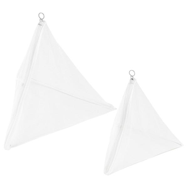 [IKEA/イケア/通販]SLIBB スリッブ洗濯ネット2点セット, ホワイト/グレー[A](80569856) | 