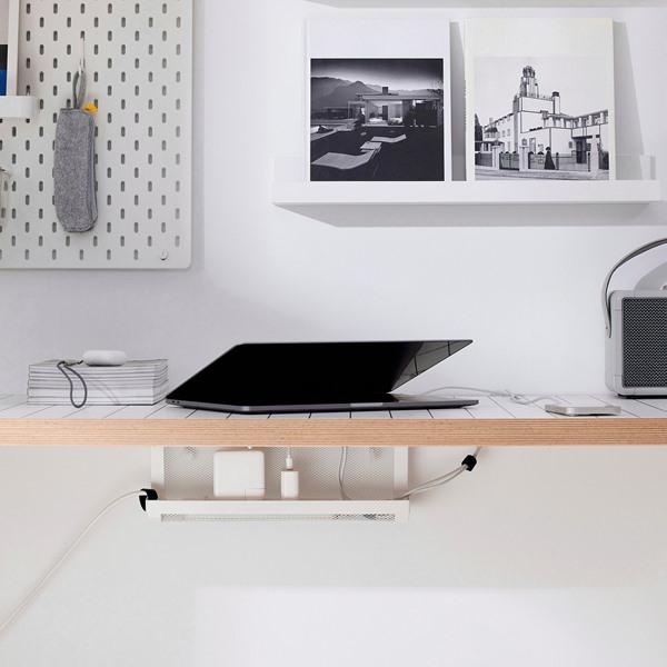 [IKEA/イケア/通販]FORSASONG フォルセソングケーブル用収納トレイ, ホワイト,38 cm[B](80573189) |  | 02